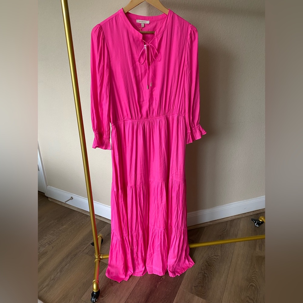 Hot Pink Maxi Dress